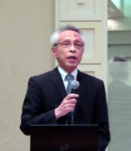 講演する伊東祐郎氏