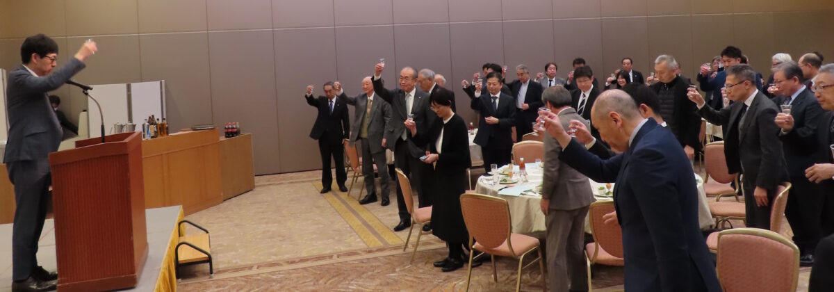 沼谷純秋田市長による 乾杯